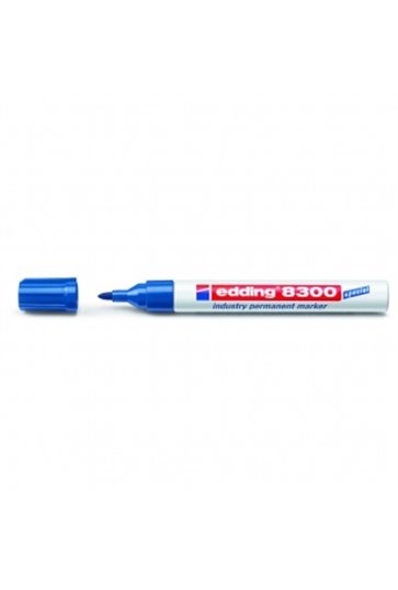 Marker for grease surfaces 1,5-3 mm (blue) Edding Industry Permanent 8300 (E-8300/03) | Valeon